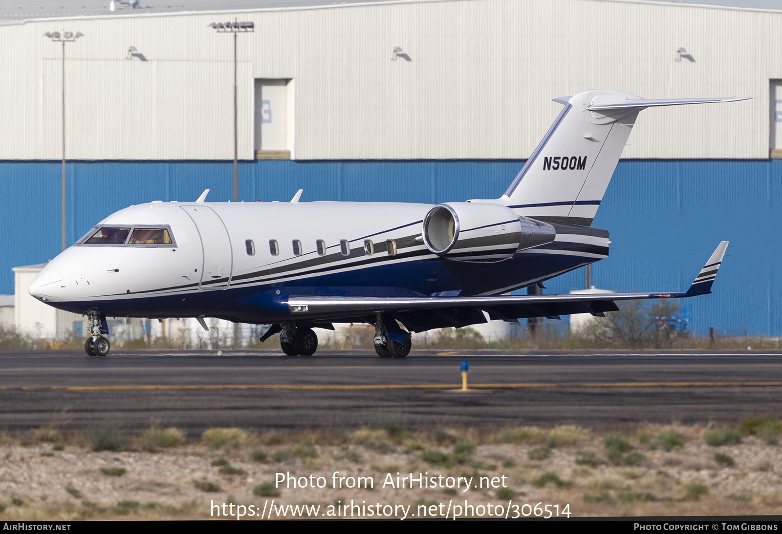 Aircraft Photo of N500M | Bombardier Challenger 604 (CL-600-2B16) | AirHistory.net #306514