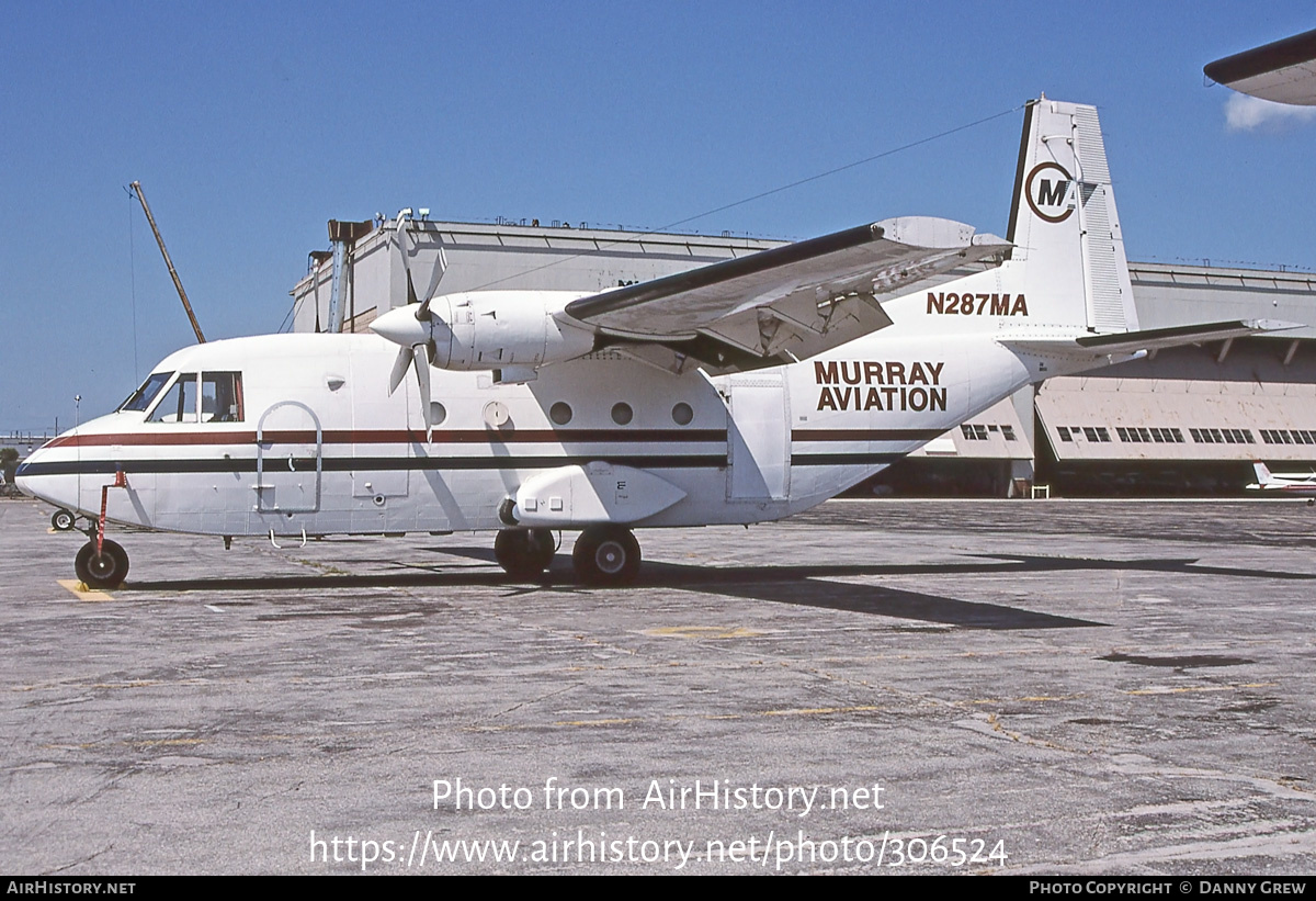 Aircraft Photo of N287MA | CASA C-212-200 Aviocar | Murray Aviaton | AirHistory.net #306524