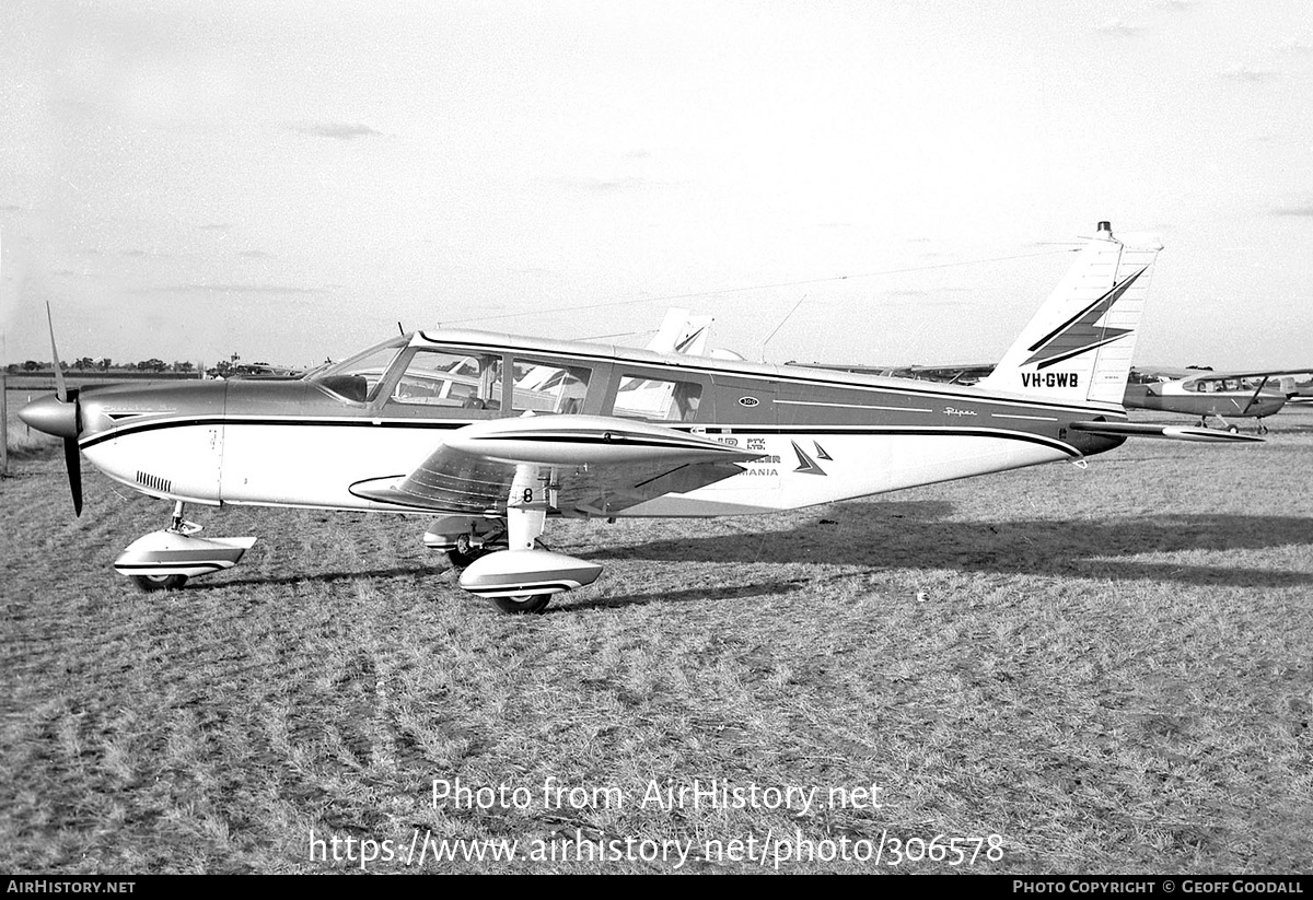 Aircraft Photo of VH-GWB | Piper PA-32-300 Cherokee Six | Pipeair | AirHistory.net #306578