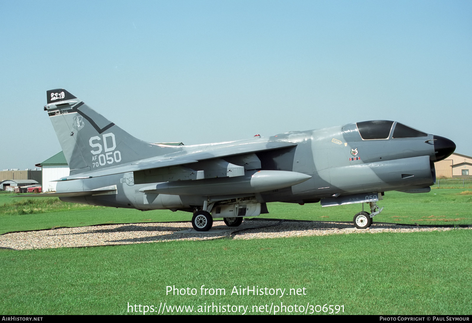 Aircraft Photo of 70-1050 / AF70-050 | LTV A-7D Corsair II | USA - Air Force | AirHistory.net #306591