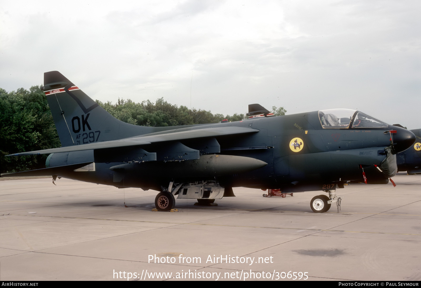 Aircraft Photo of 71-0297 / AF71-297 | LTV A-7D Corsair II | USA - Air Force | AirHistory.net #306595