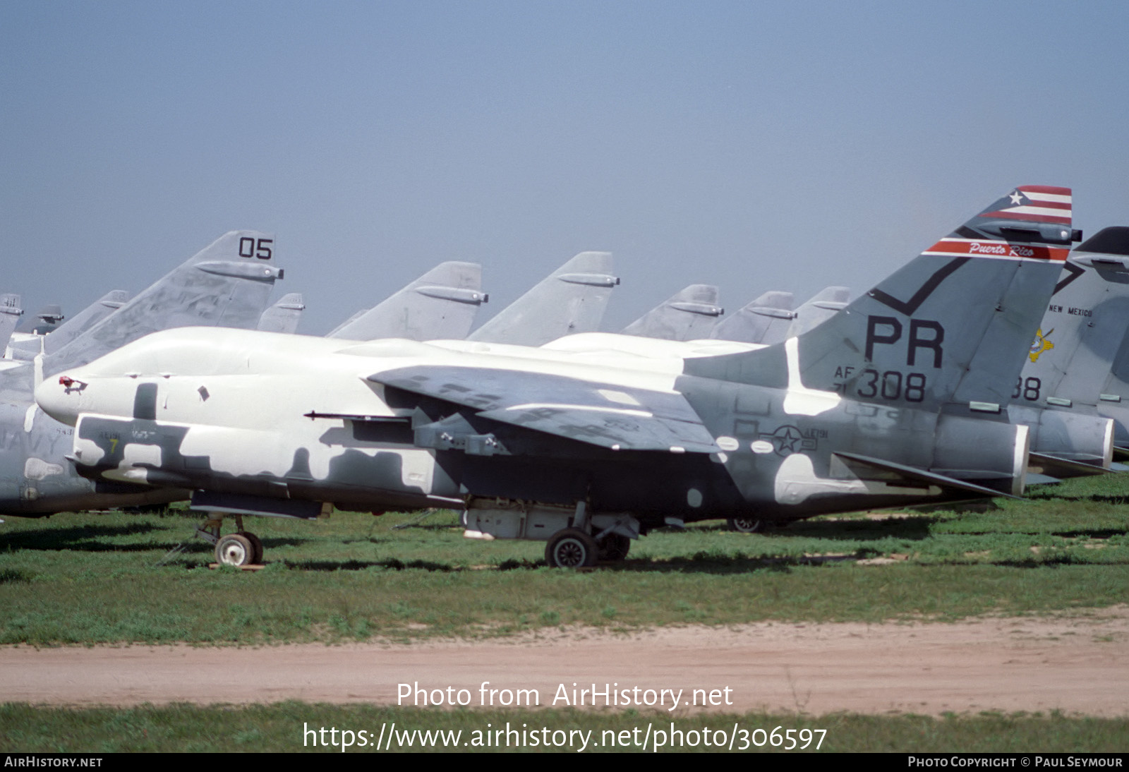 Aircraft Photo of 71-0308 / AF71-308 | LTV A-7D Corsair II | USA - Air Force | AirHistory.net #306597