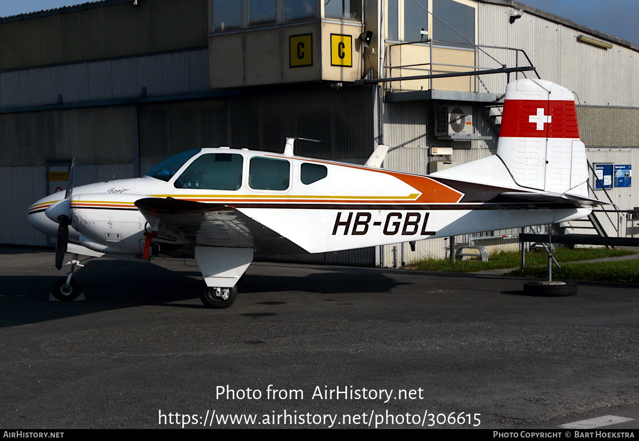 Aircraft Photo of HB-GBL | Beech 95 Travel Air | AirHistory.net #306615