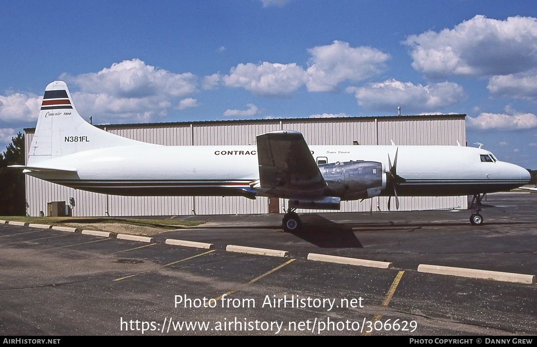 Aircraft Photo of N381FL | Kelowna Convair 5800 | Contract Air Cargo | AirHistory.net #306629