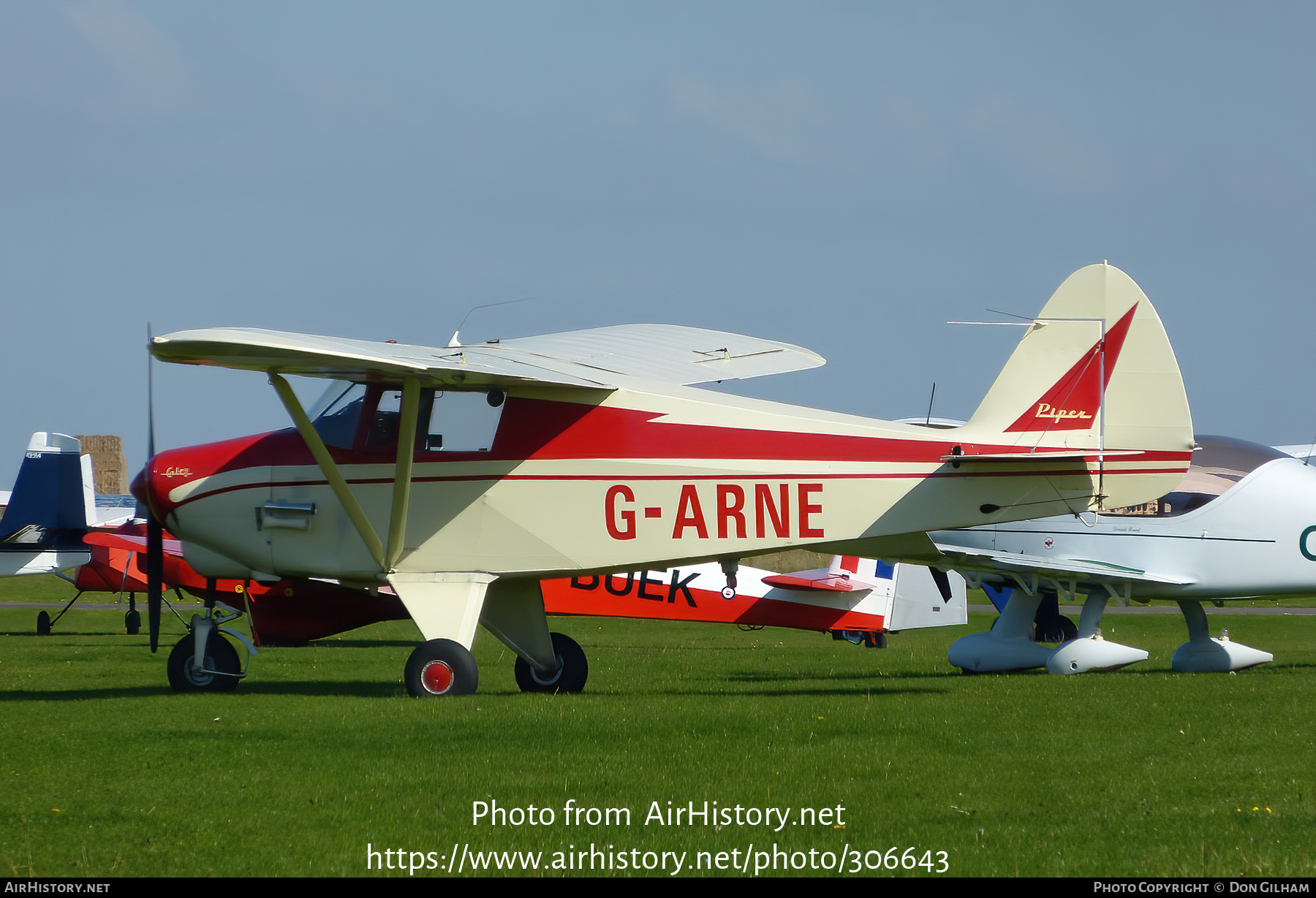 Aircraft Photo of G-ARNE | Piper PA-22-108 Colt | AirHistory.net #306643