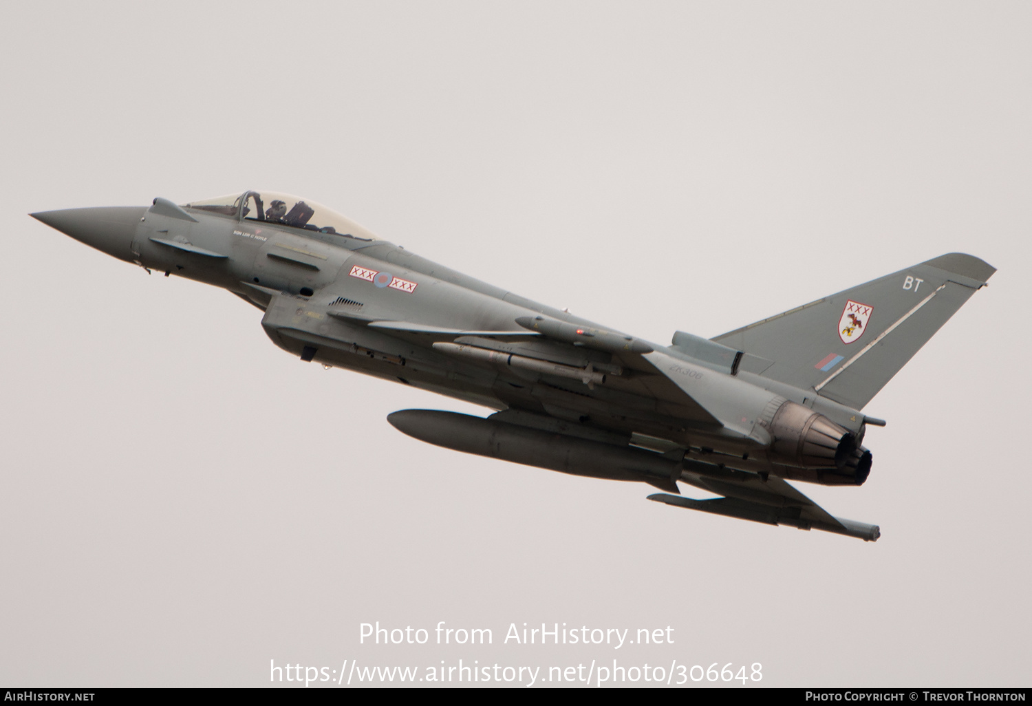 Aircraft Photo of ZK306 | Eurofighter EF-2000 Typhoon FGR4 | UK - Air Force | AirHistory.net #306648