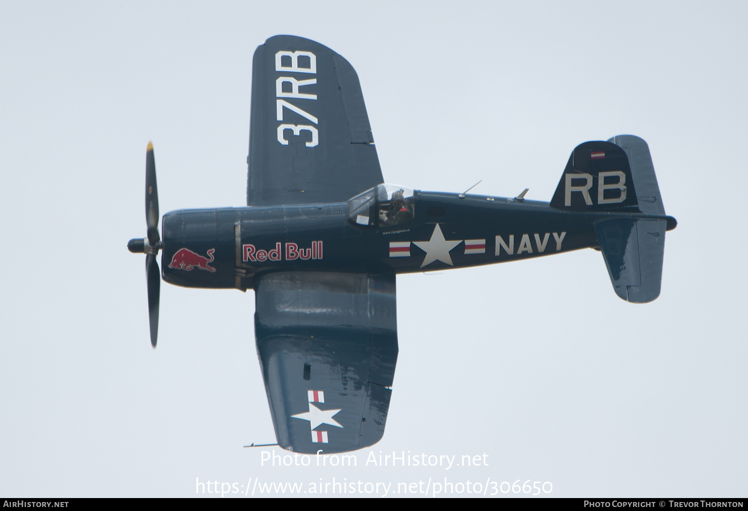 Aircraft Photo of OE-EAS | Vought F4U-4 Corsair | Red Bull | USA - Navy | AirHistory.net #306650