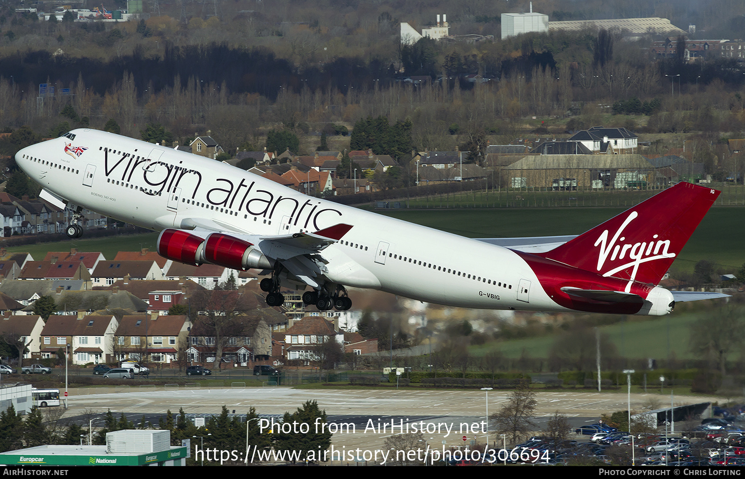 Aircraft Photo of G-VBIG | Boeing 747-4Q8 | Virgin Atlantic Airways | AirHistory.net #306694