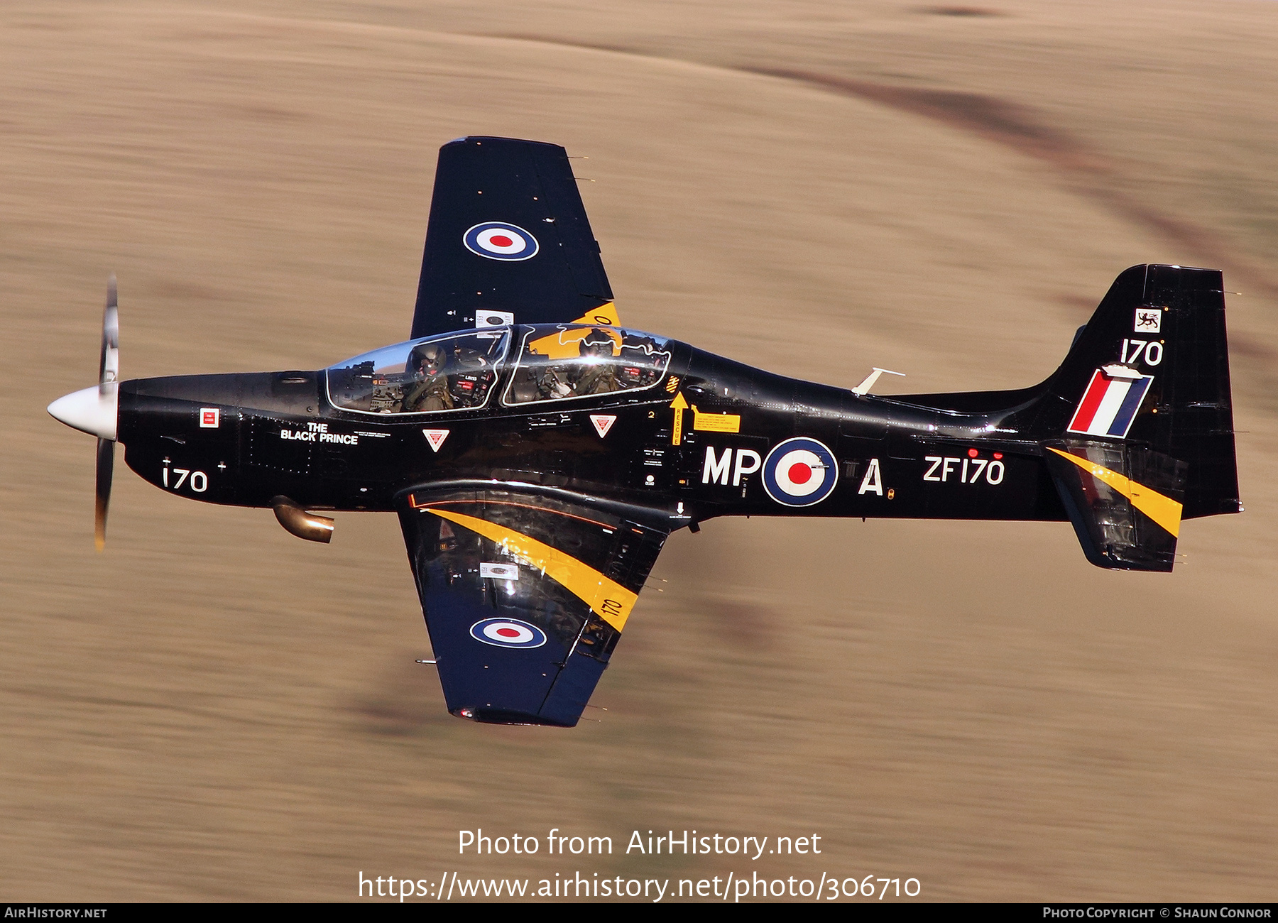 Aircraft Photo of ZF170 | Short S-312 Tucano T1 | UK - Air Force | AirHistory.net #306710