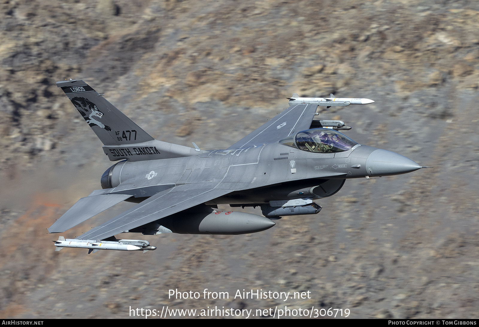 Aircraft Photo of 88-0477 / AF88-477 | General Dynamics F-16C Fighting Falcon | USA - Air Force | AirHistory.net #306719