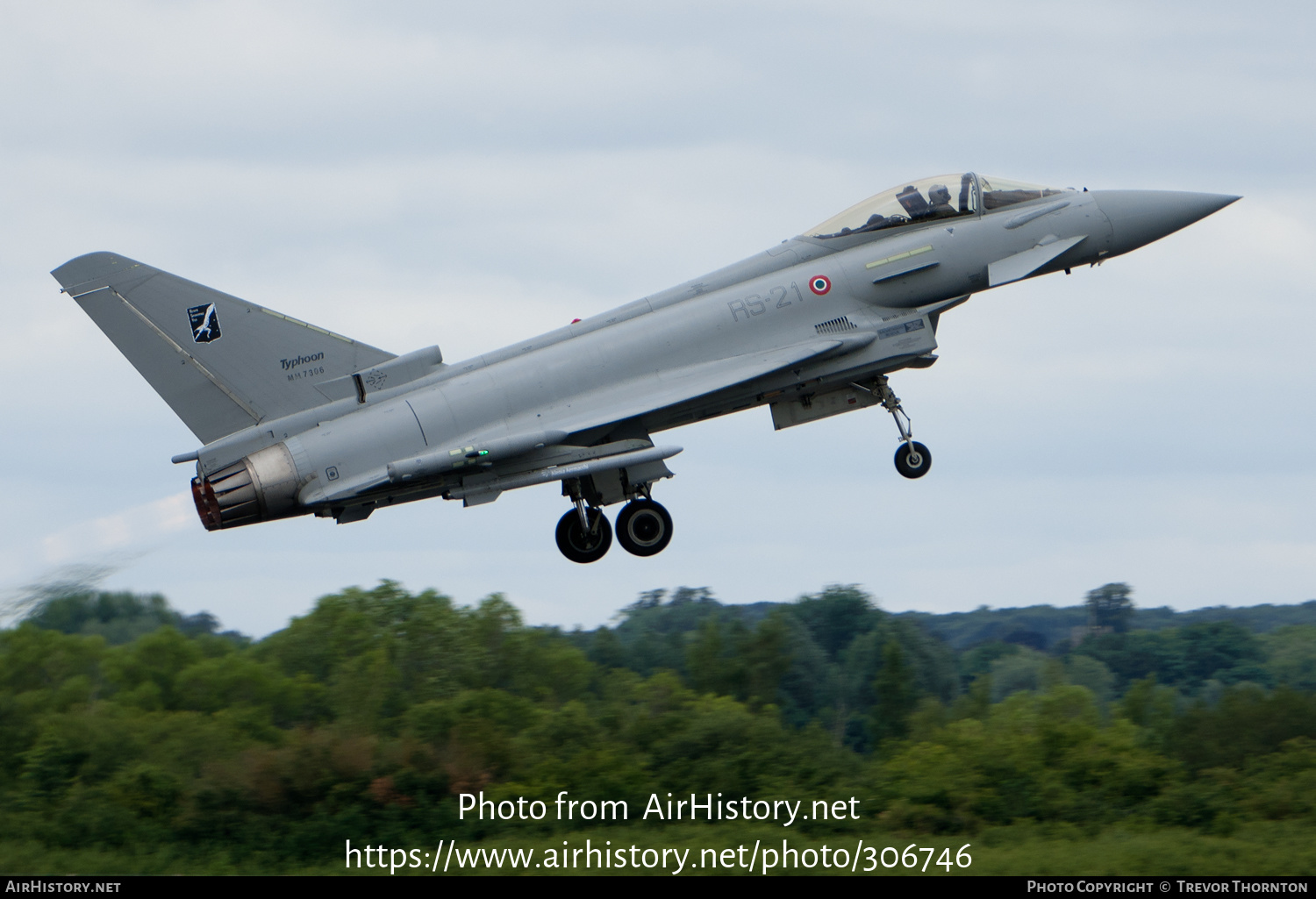 Aircraft Photo of MM7306 | Eurofighter EF-2000 Typhoon S | Italy - Air Force | AirHistory.net #306746