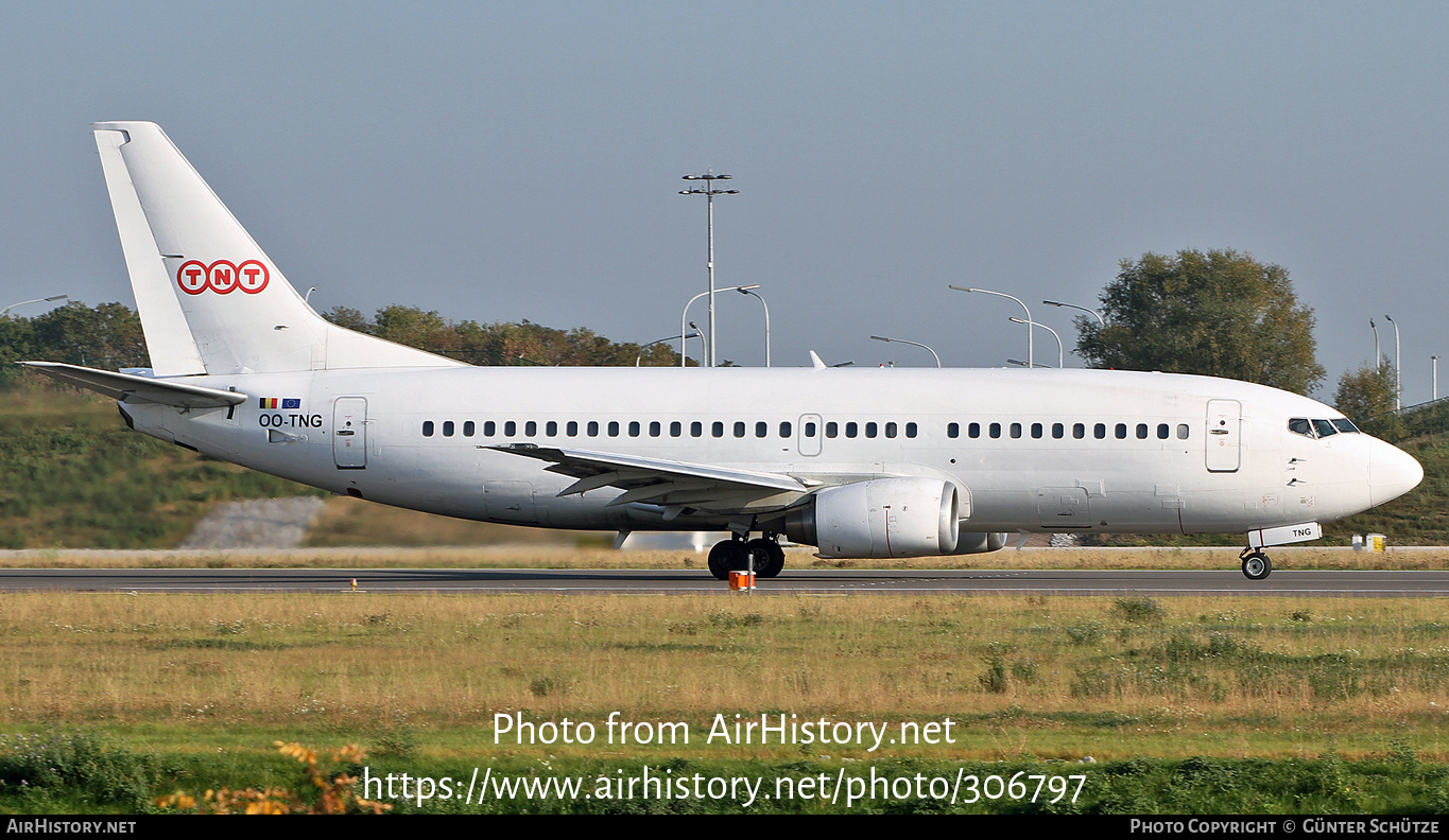 Aircraft Photo of OO-TNG | Boeing 737-3Y0(QC) | TNT Airways | AirHistory.net #306797