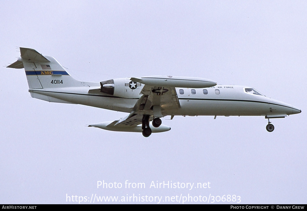 Aircraft Photo of 84-0114 / 40114 | Gates Learjet C-21A (35A) | USA - Air Force | AirHistory.net #306883