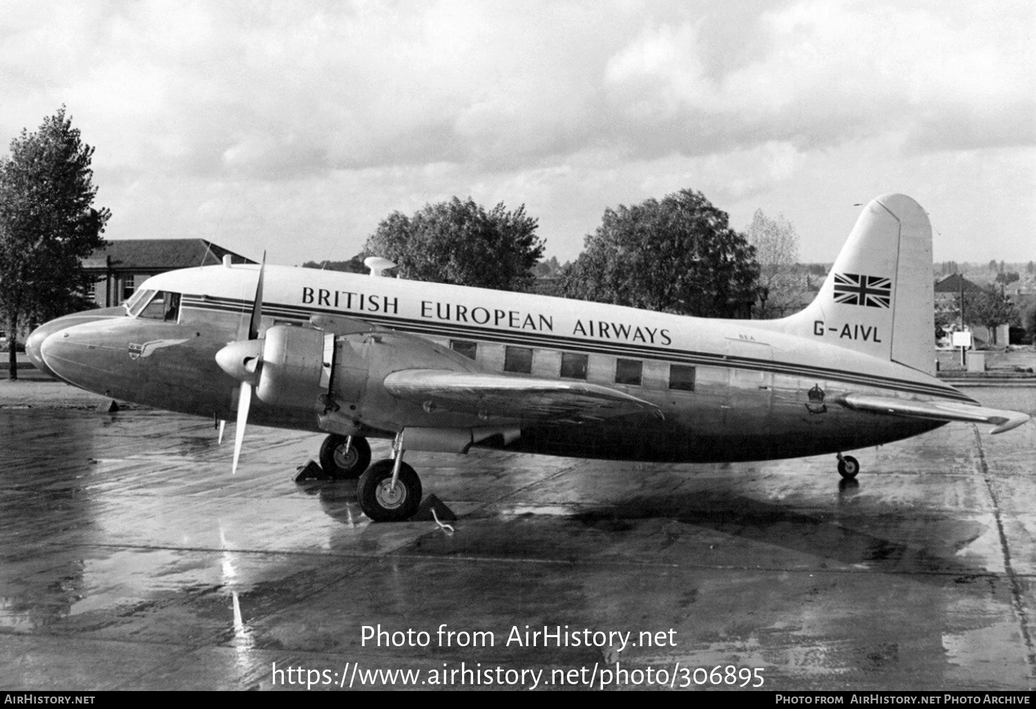 Aircraft Photo Of G-AIVL | Vickers 610 Viking 1B | BEA - British ...