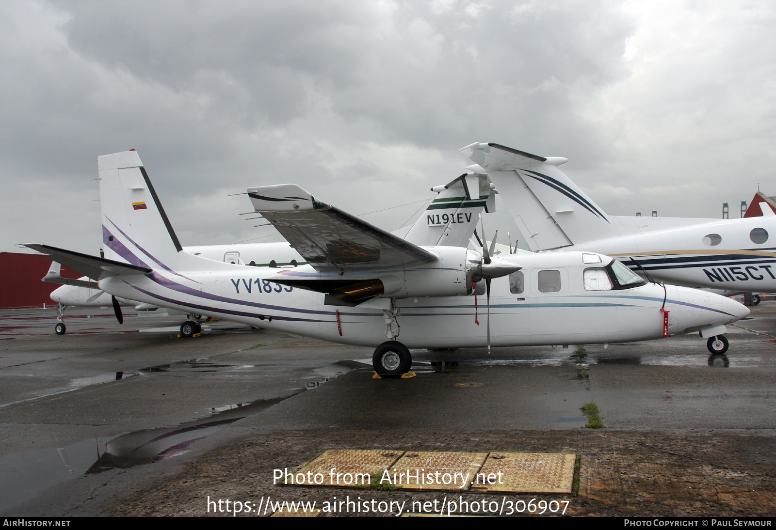 Aircraft Photo of YV1835 | Gulfstream Aerospace 690C Jetprop 840 | AirHistory.net #306907