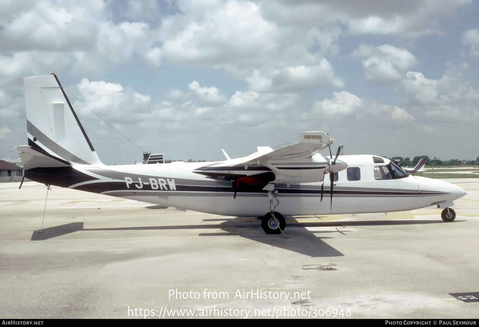 Aircraft Photo of PJ-BRW | Rockwell 695 Jetprop 980 | AirHistory.net #306948