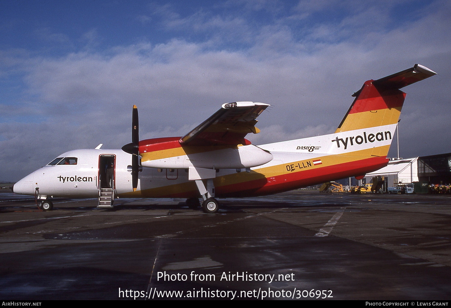 Aircraft Photo of OE-LLN | De Havilland Canada DHC-8-103 Dash 8 | Tyrolean Airways | AirHistory.net #306952