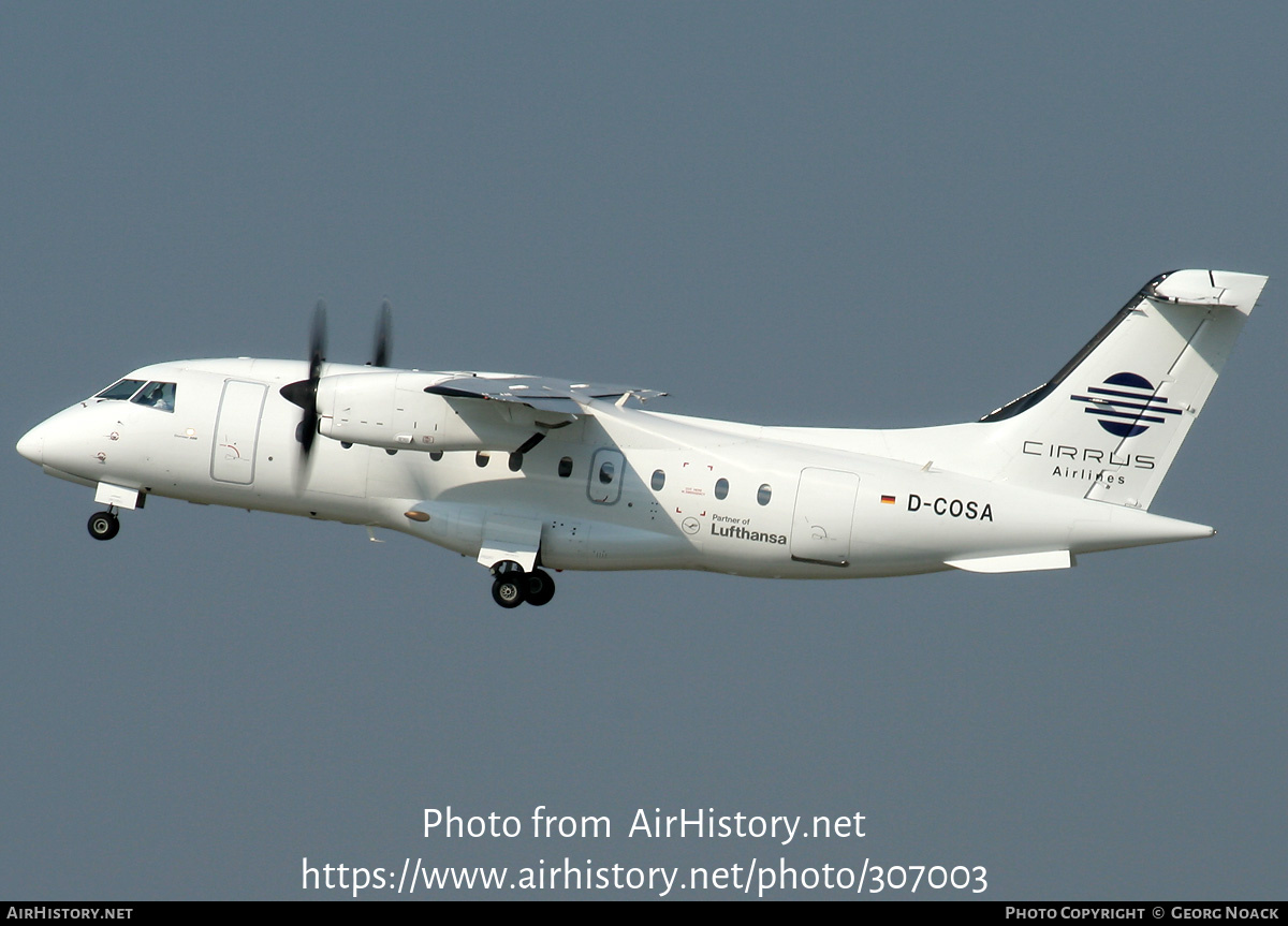 Aircraft Photo of D-COSA | Dornier 328-110 | Cirrus Airlines | AirHistory.net #307003