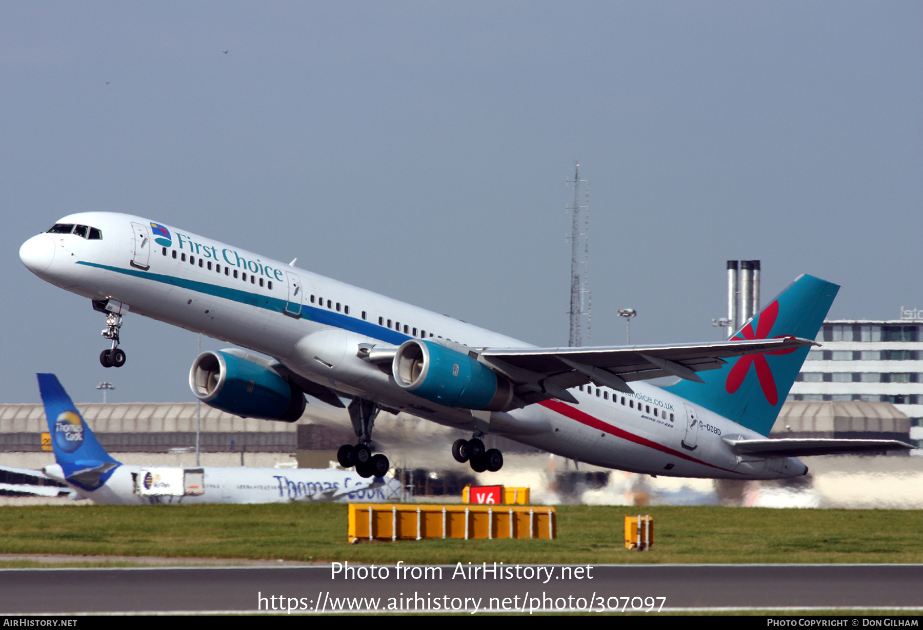 Aircraft Photo of G-OOBD | Boeing 757-28A | First Choice Airways | AirHistory.net #307097