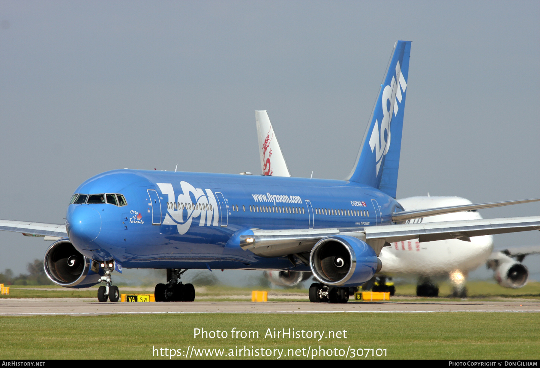 Aircraft Photo of C-GZNA | Boeing 767-306/ER | Zoom Airlines | AirHistory.net #307101