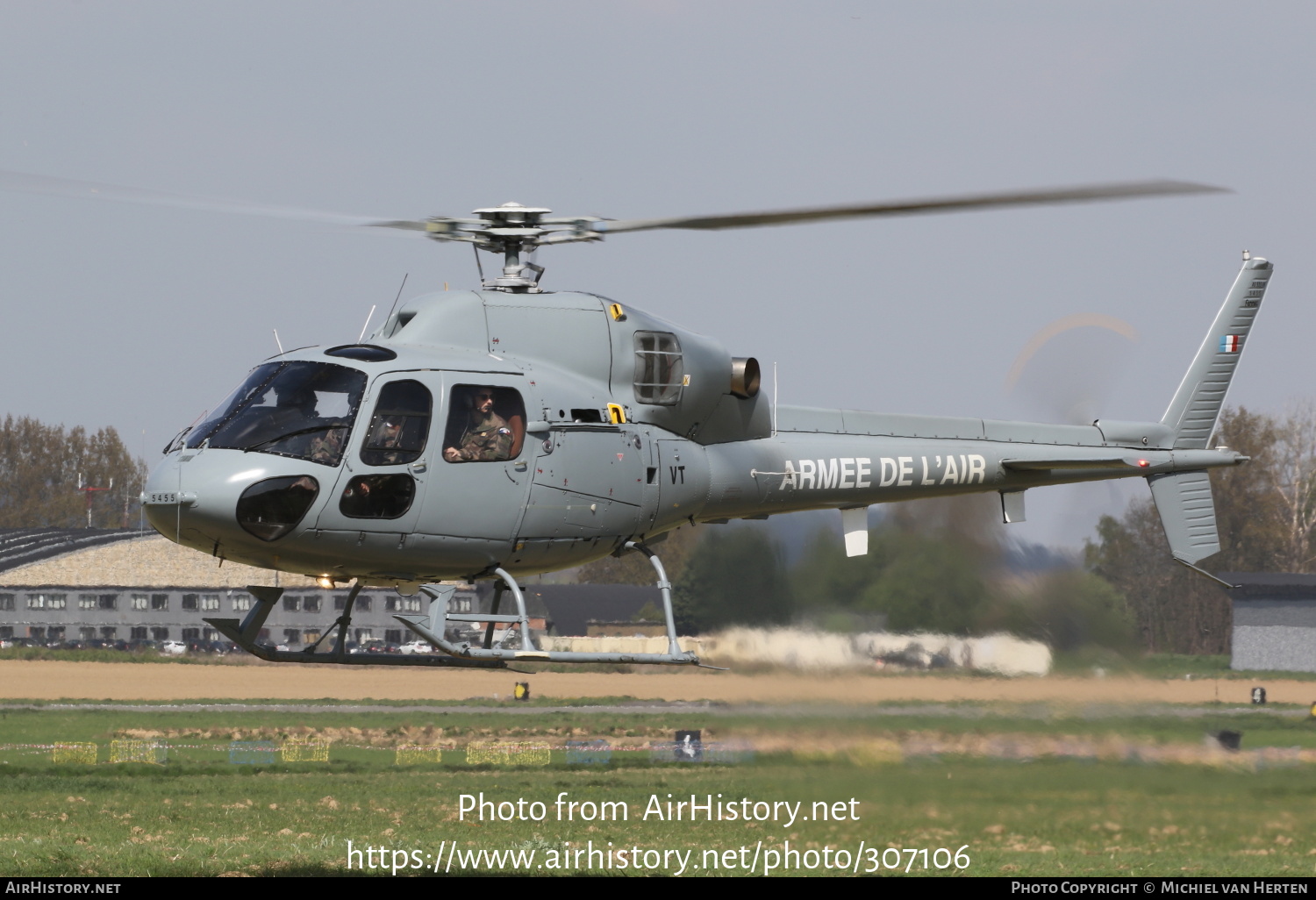 Aircraft Photo of 5455 | Aerospatiale AS-555AN Fennec | France - Air Force | AirHistory.net #307106