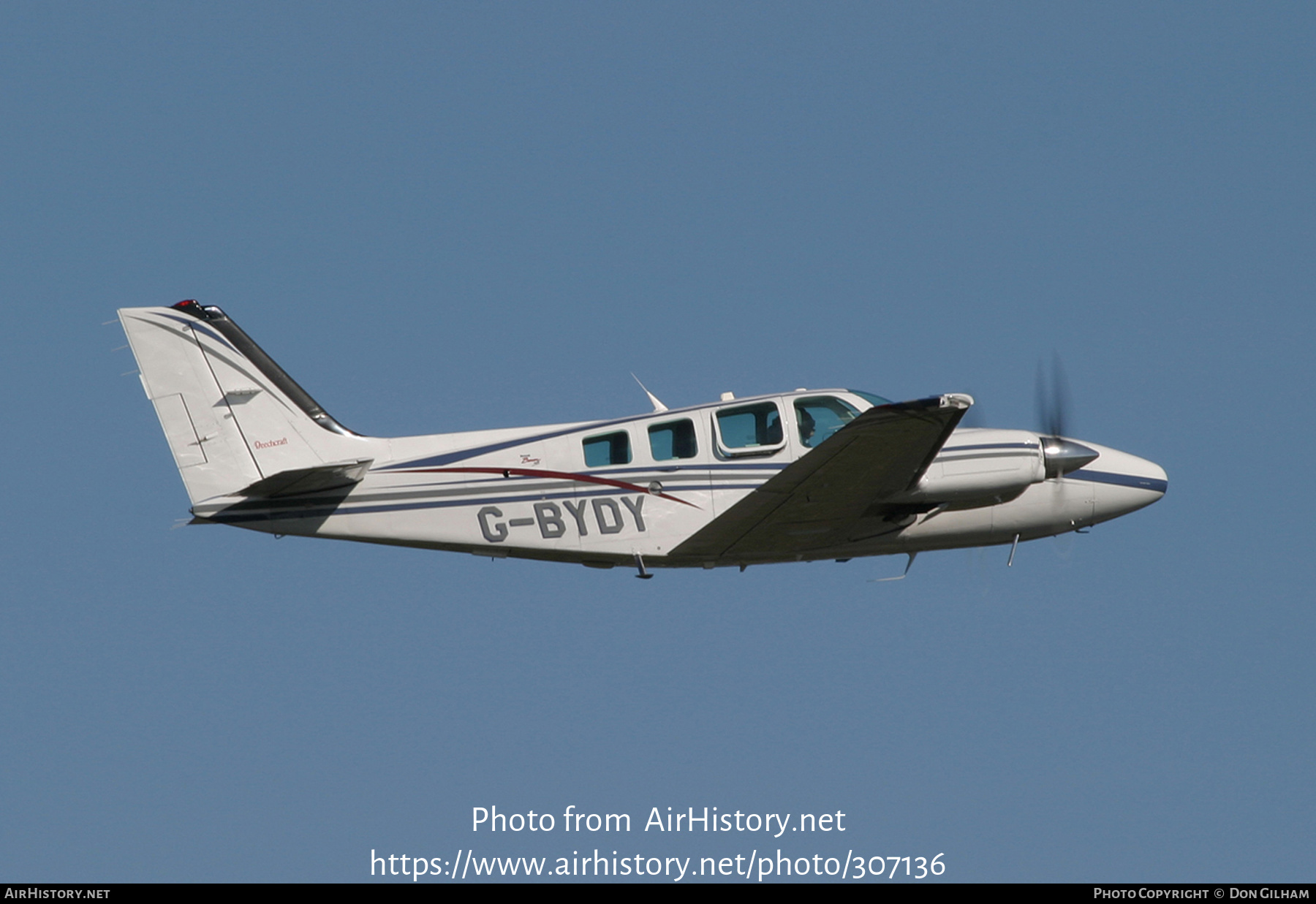 Aircraft Photo of G-BYDY | Raytheon 58 Baron | AirHistory.net #307136