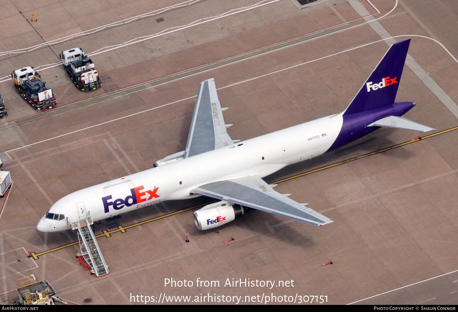 Aircraft Photo of N917FD | Boeing 757-23A | FedEx Express - Federal Express | AirHistory.net #307151