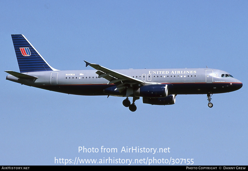 Aircraft Photo of N449UA | Airbus A320-232 | United Airlines | AirHistory.net #307155