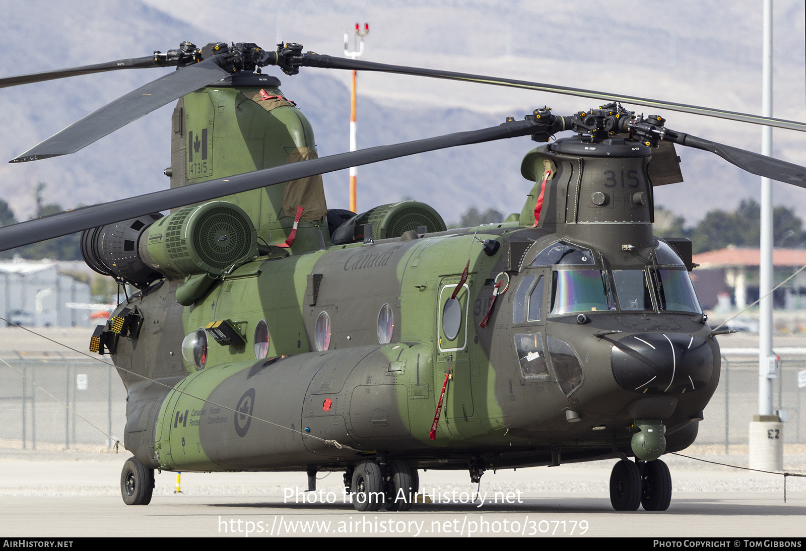 Aircraft Photo of 147315 | Boeing CH-147F Chinook | Canada - Air Force | AirHistory.net #307179