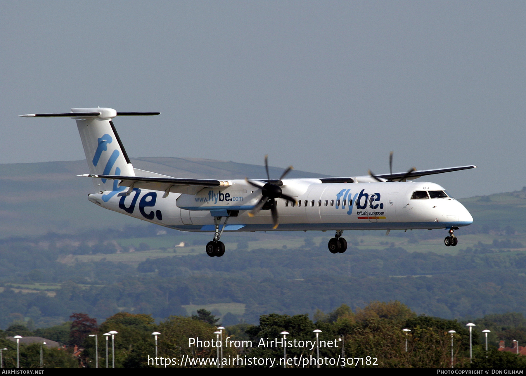 Aircraft Photo of G-JECJ | Bombardier DHC-8-402 Dash 8 | Flybe - British European | AirHistory.net #307182