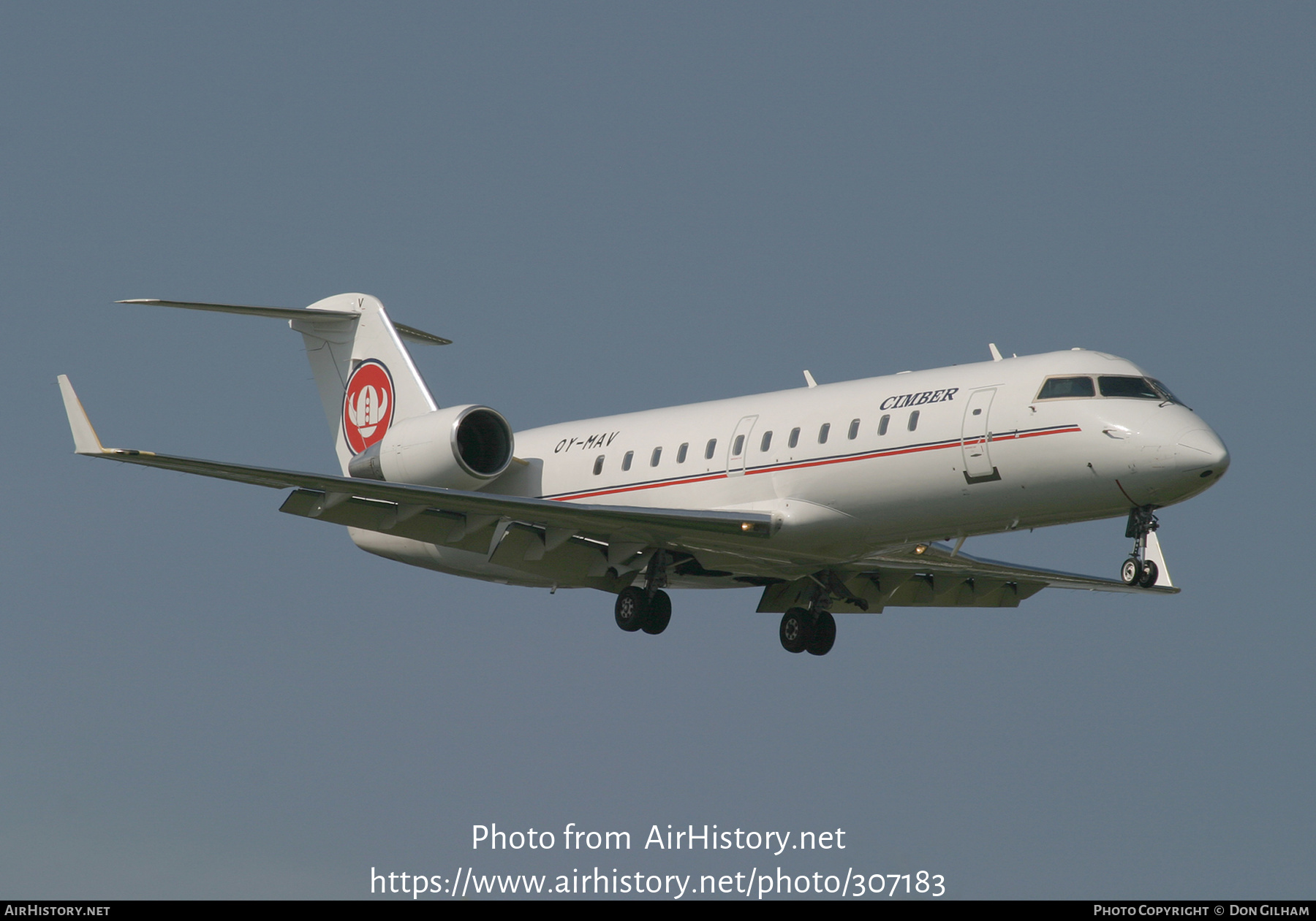 Aircraft Photo of OY-MAV | Bombardier CRJ-200LR (CL-600-2B19) | Cimber Air | AirHistory.net #307183