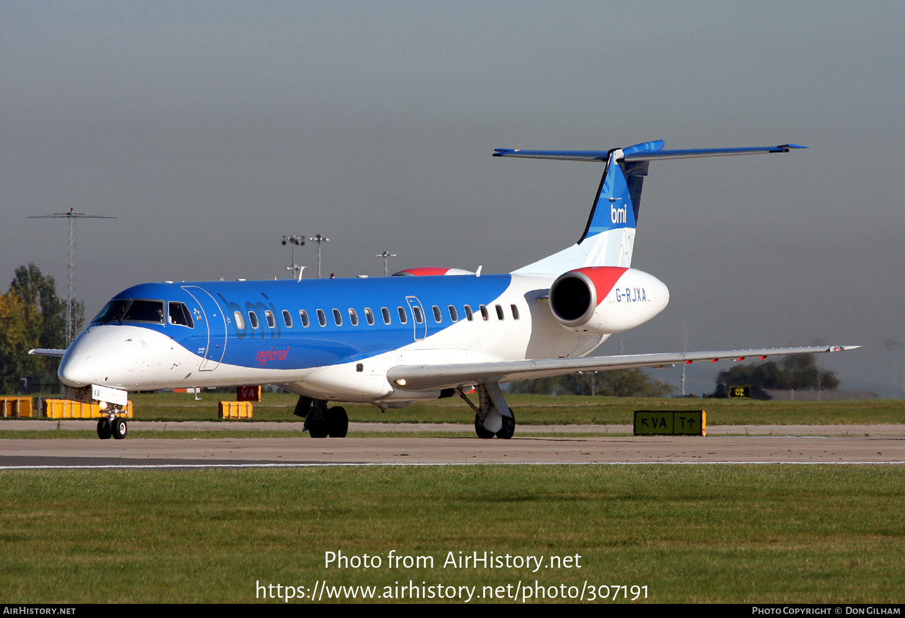 Aircraft Photo of G-RJXA | Embraer ERJ-145EP (EMB-145EP) | BMI Regional | AirHistory.net #307191