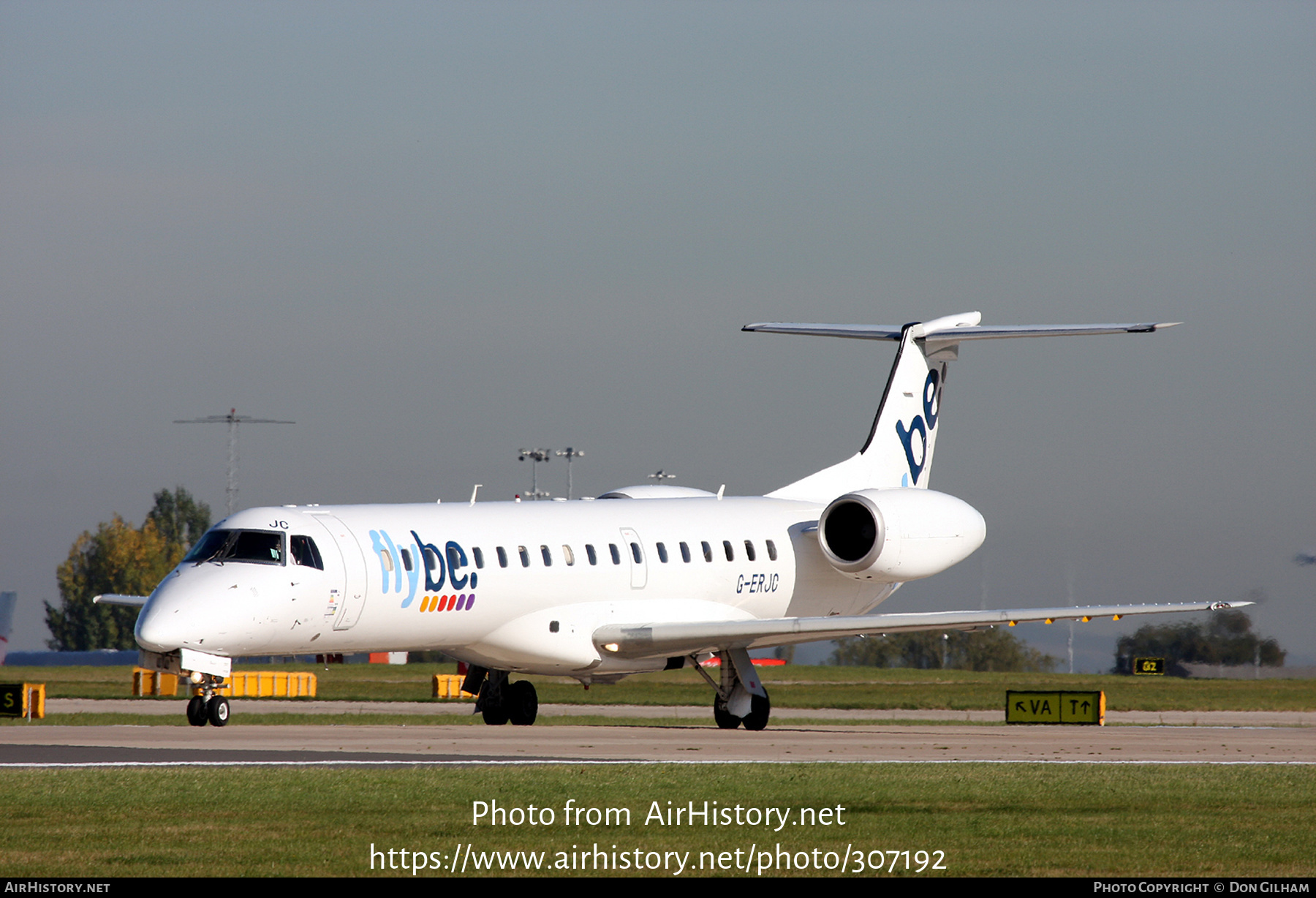 Aircraft Photo of G-ERJC | Embraer ERJ-145EP (EMB-145EP) | Flybe | AirHistory.net #307192