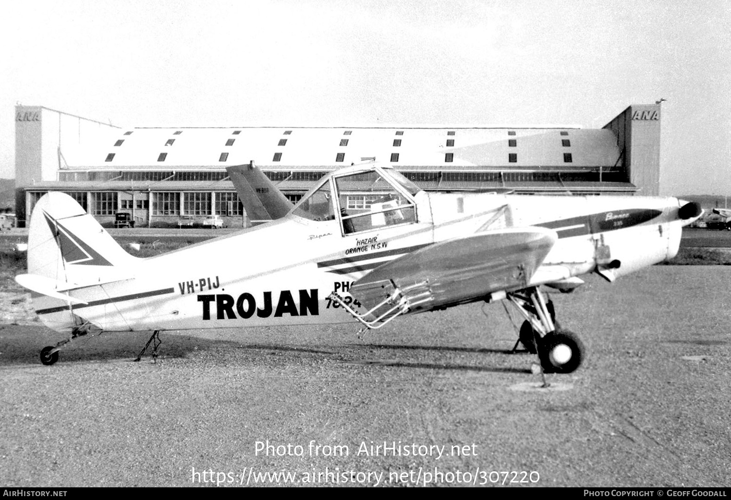 Aircraft Photo of VH-PIJ | Piper PA-25-235 Pawnee | Trojan Aerial Spraying | AirHistory.net #307220