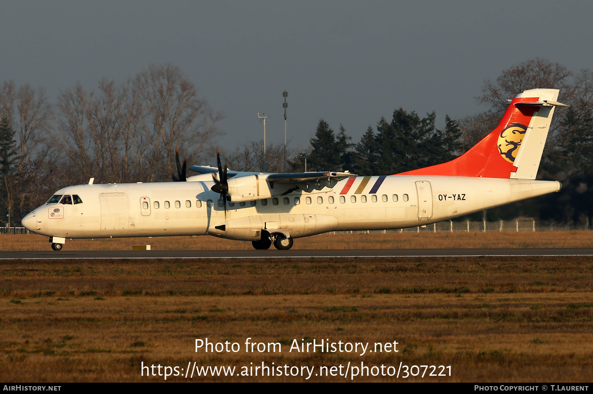 Aircraft Photo of OY-YAZ | ATR ATR-72-500 (ATR-72-212A) | AirHistory.net #307221