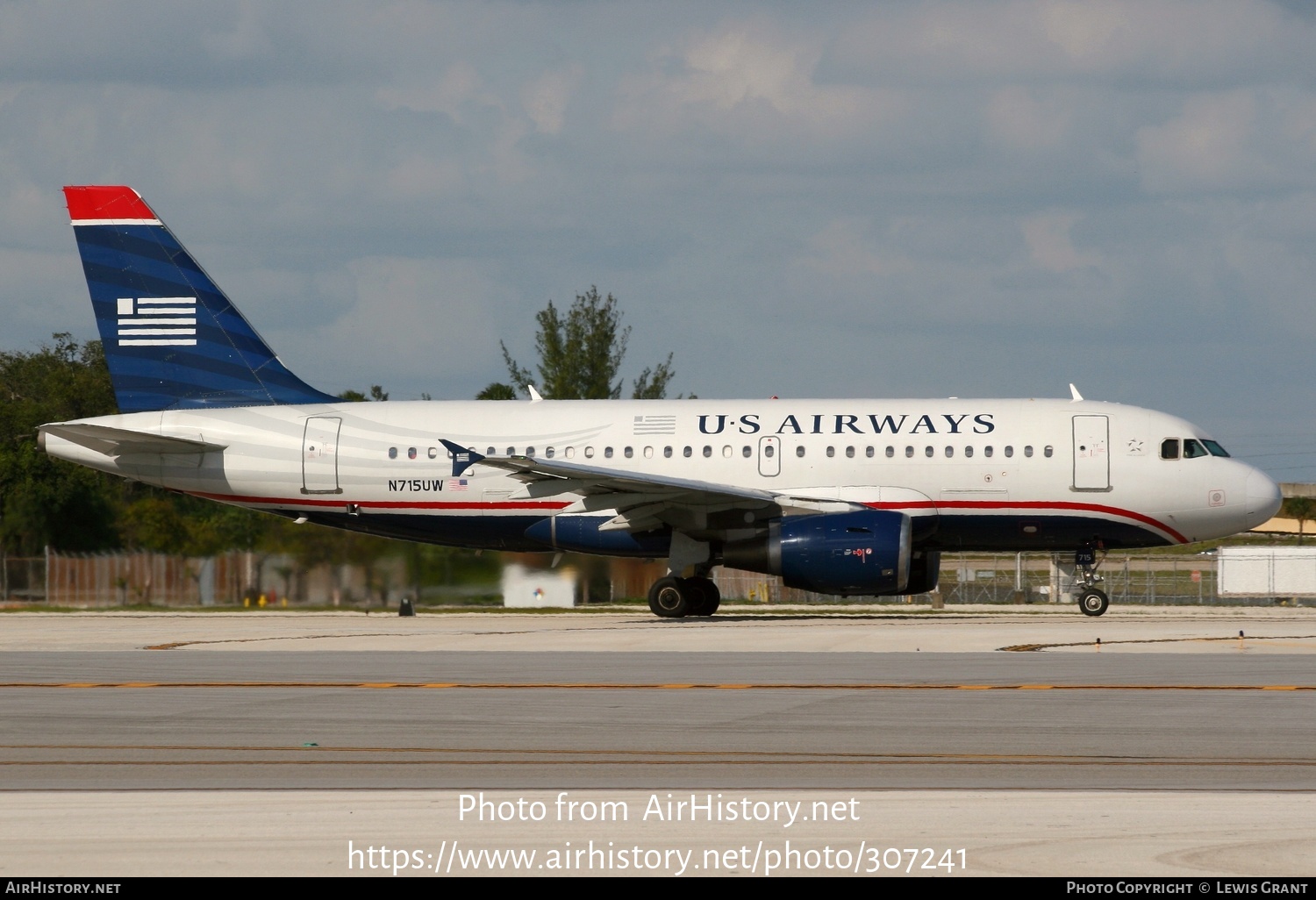 Aircraft Photo of N715UW | Airbus A319-112 | US Airways | AirHistory.net #307241