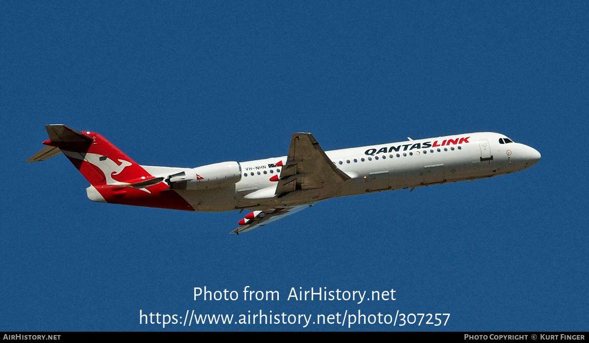 Aircraft Photo of VH-NHN | Fokker 100 (F28-0100) | QantasLink | AirHistory.net #307257