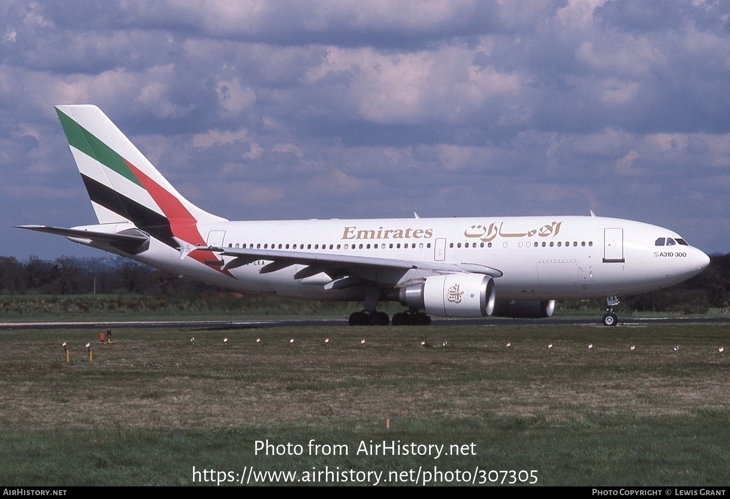 Aircraft Photo of A6-EKA | Airbus A310-304 | Emirates | AirHistory.net #307305