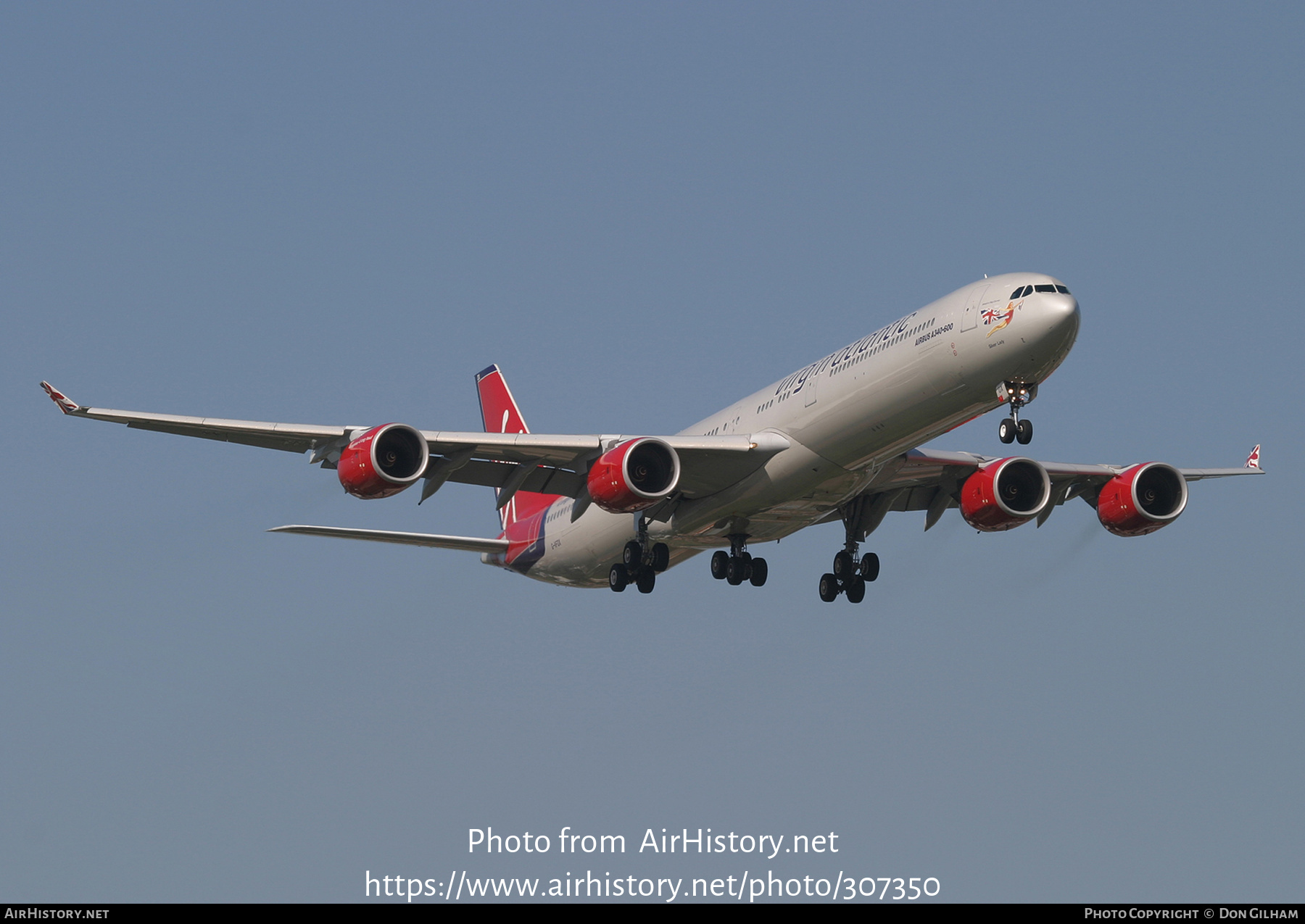 Aircraft Photo of G-VFOX | Airbus A340-642 | Virgin Atlantic Airways | AirHistory.net #307350