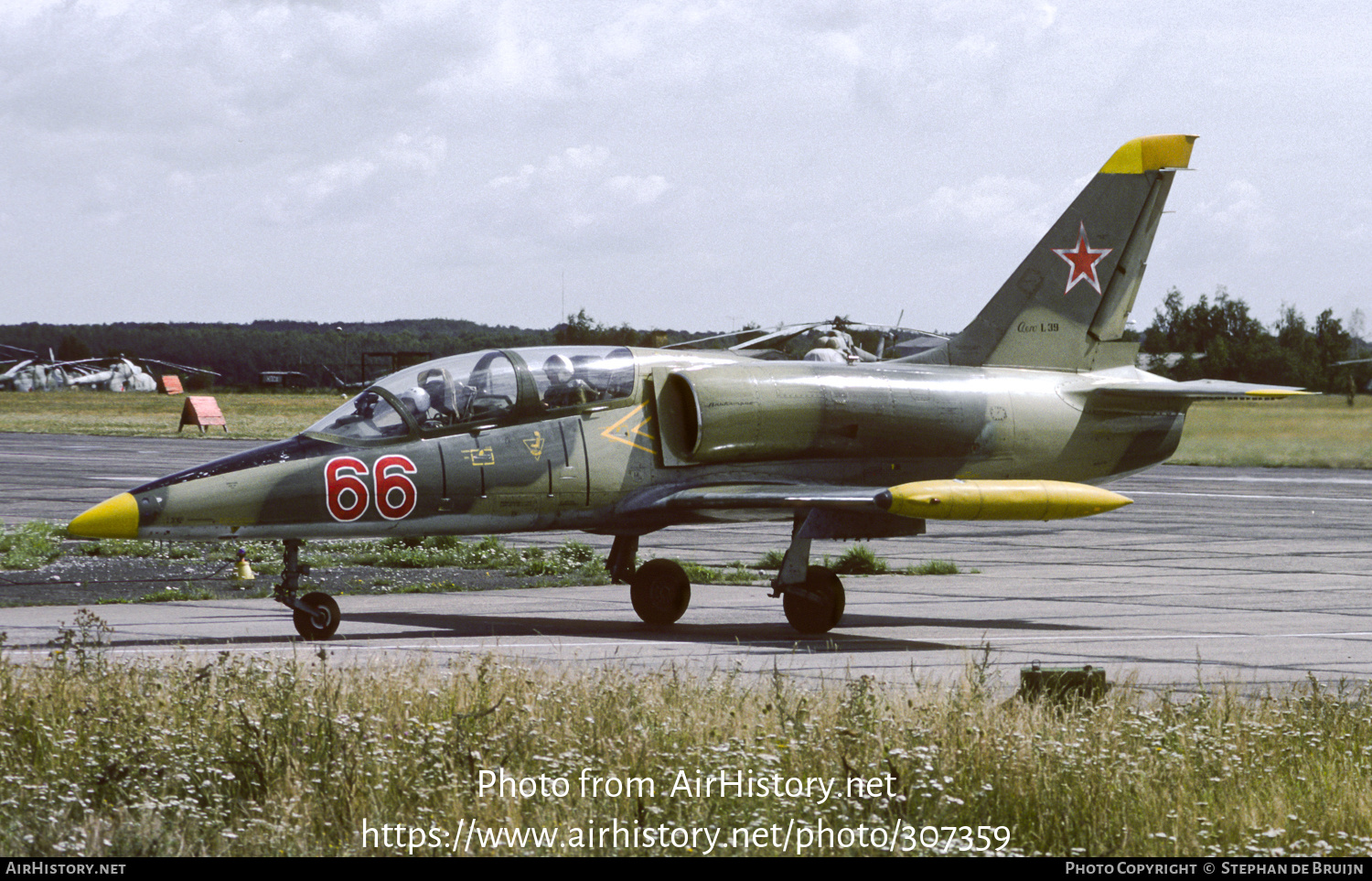 Aircraft Photo of 66 red | Aero L-39 Albatros | Soviet Union - Air Force | AirHistory.net #307359