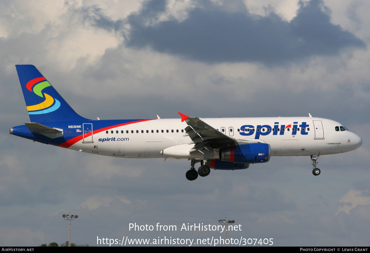 Aircraft Photo of N616NK | Airbus A320-232 | Spirit Airlines | AirHistory.net #307405