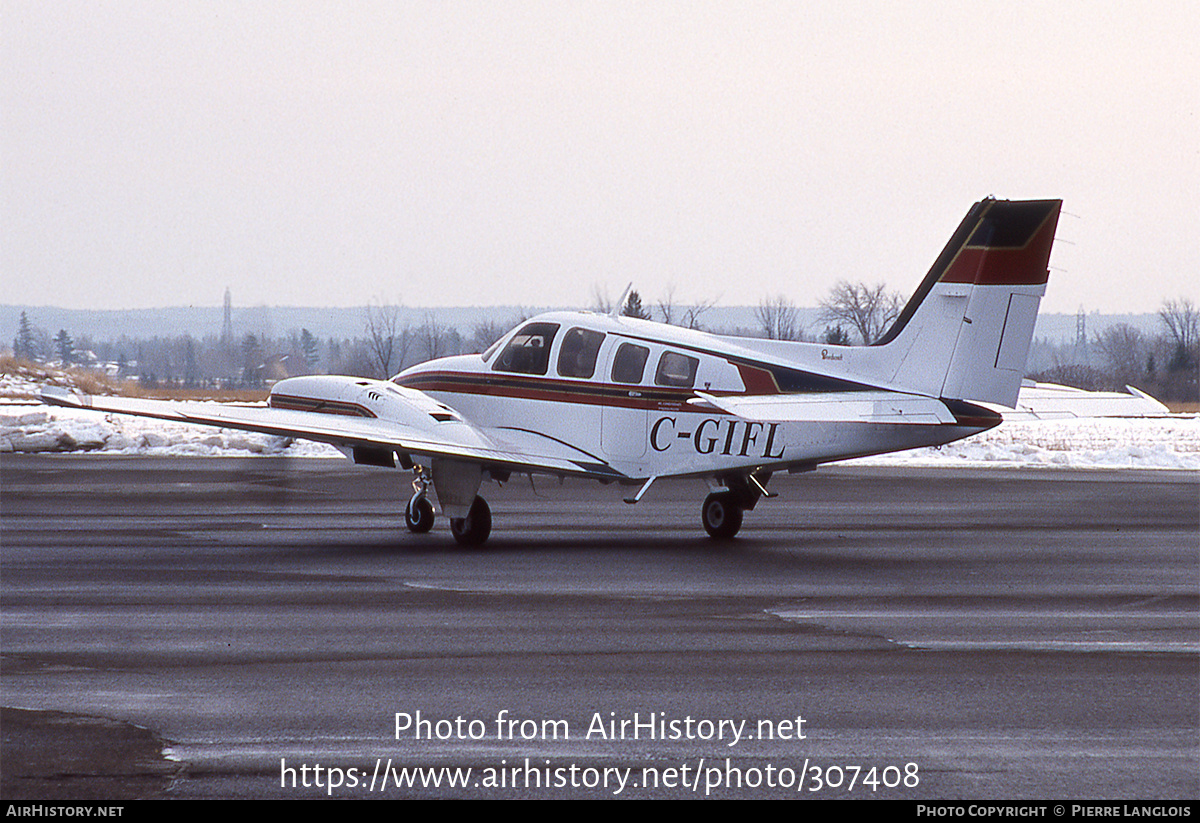 Aircraft Photo of C-GIFL | Beech 58P Pressurized Baron | AirHistory.net #307408