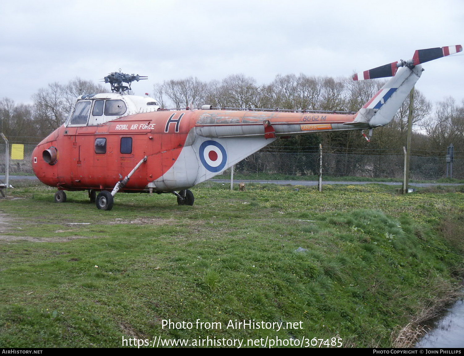 Aircraft Photo of 8662M / XR458 | Westland WS-55-3 Whirlwind HAR10 | UK - Air Force | AirHistory.net #307485