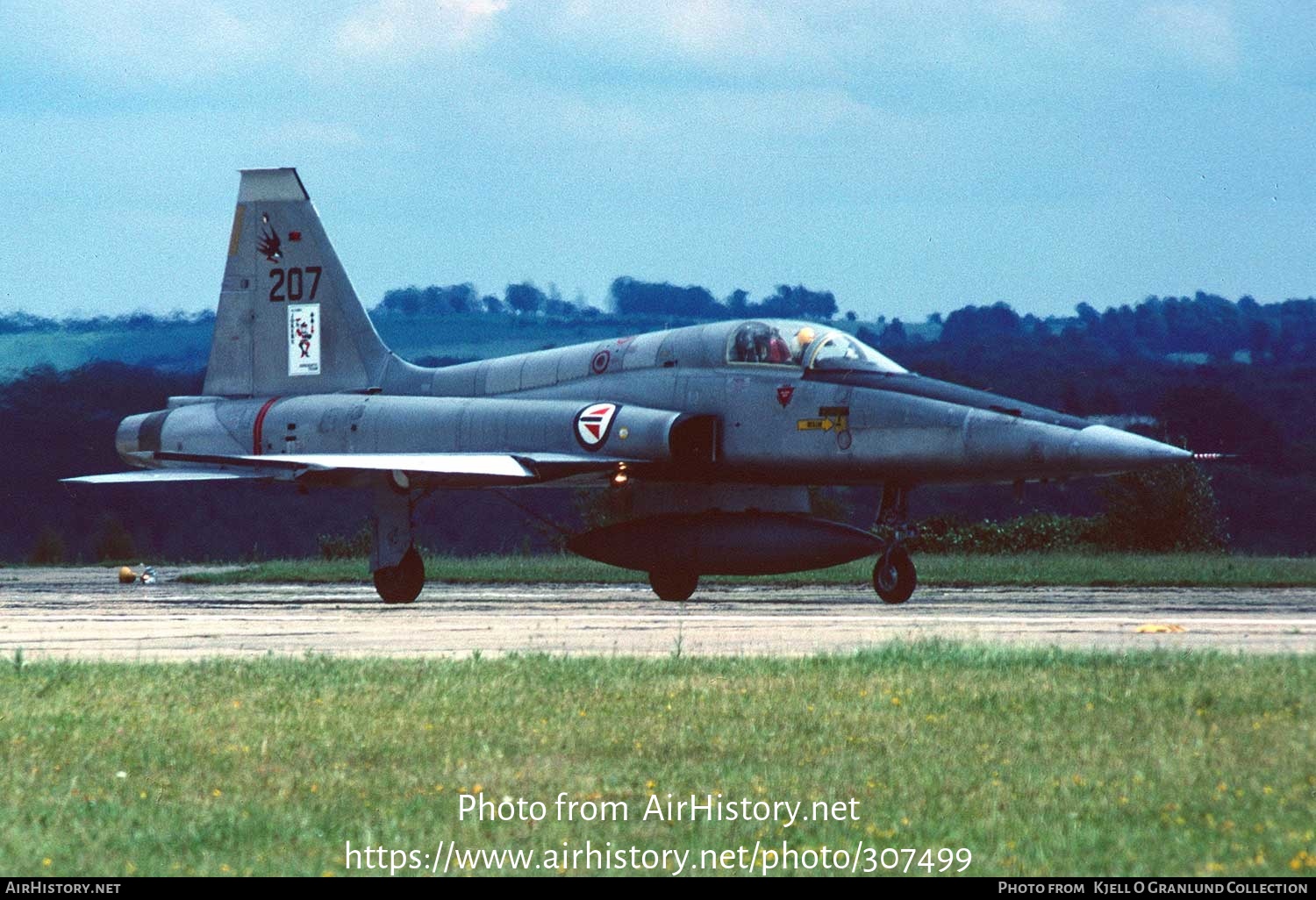 Aircraft Photo of 207 | Northrop F-5A Freedom Fighter | Norway - Air Force | AirHistory.net #307499