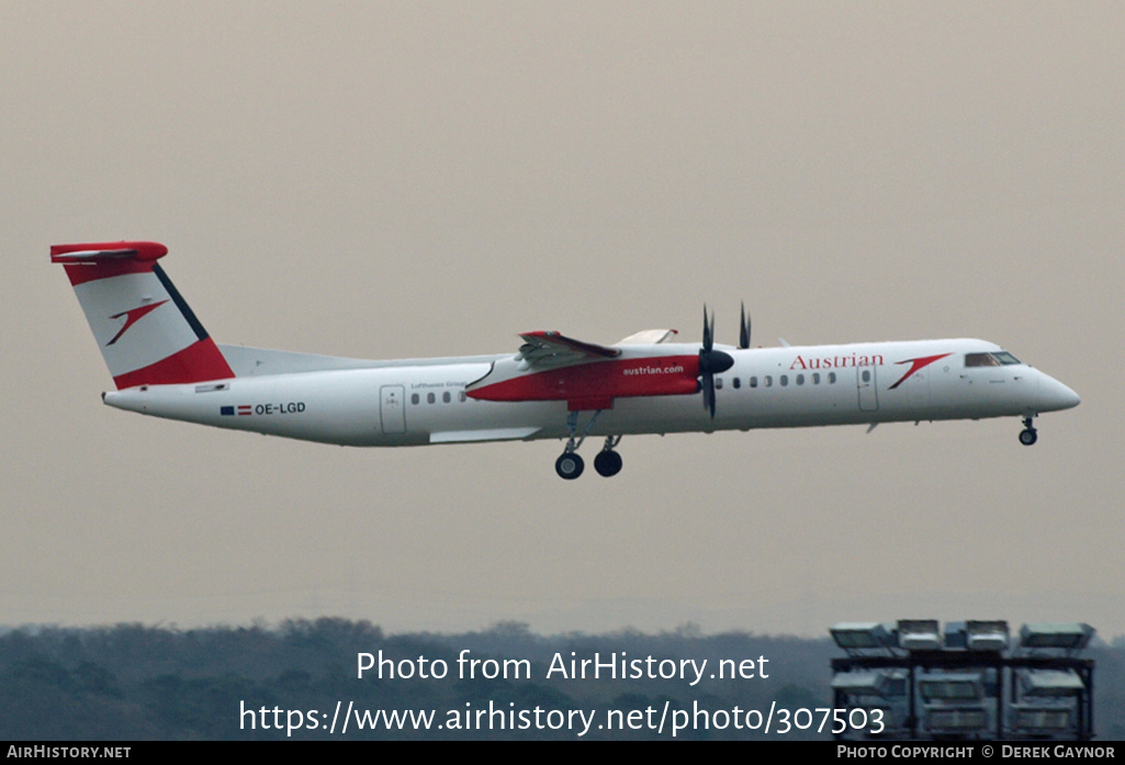 Aircraft Photo of OE-LGD | Bombardier DHC-8-402 Dash 8 | Austrian ...