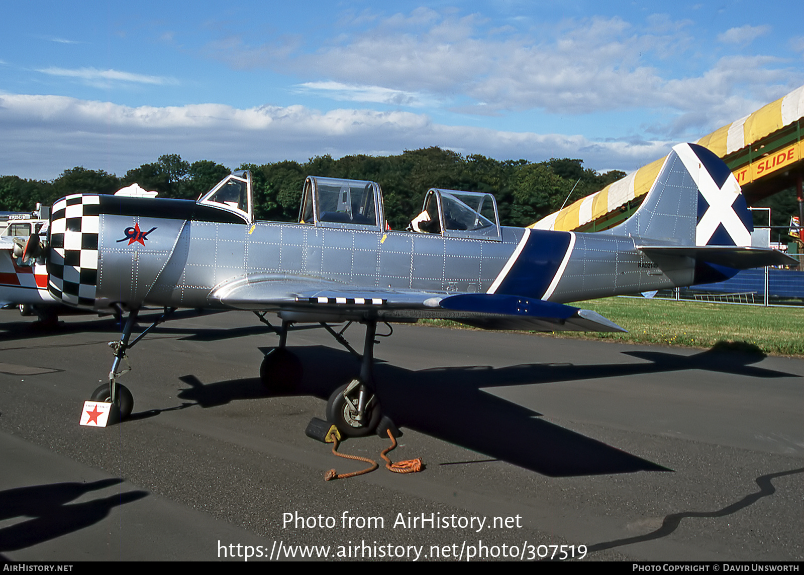 Aircraft Photo of RA-02149 | Yakovlev Yak-52 | AirHistory.net #307519