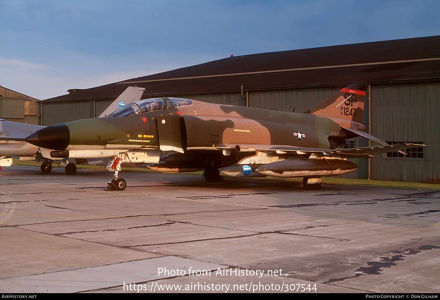 Aircraft Photo of 71-0247 / AF71-1247 | McDonnell Douglas F-4E Phantom II | USA - Air Force | AirHistory.net #307544