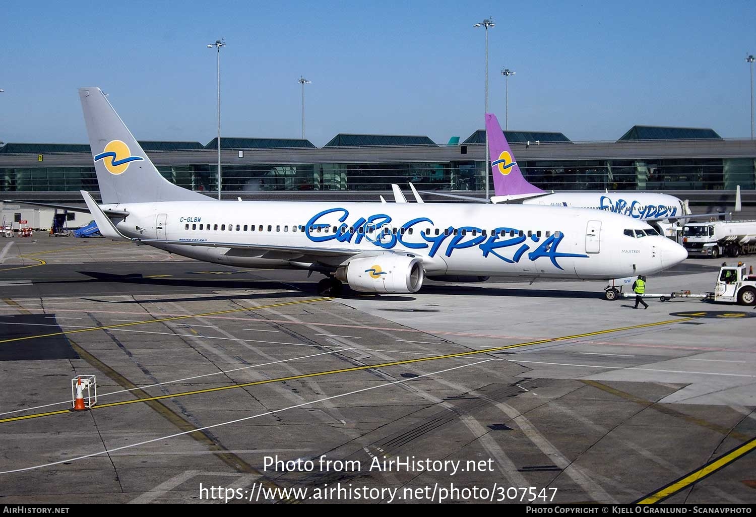 Aircraft Photo of C-GLBW | Boeing 737-8Q8 | Eurocypria Airlines | AirHistory.net #307547