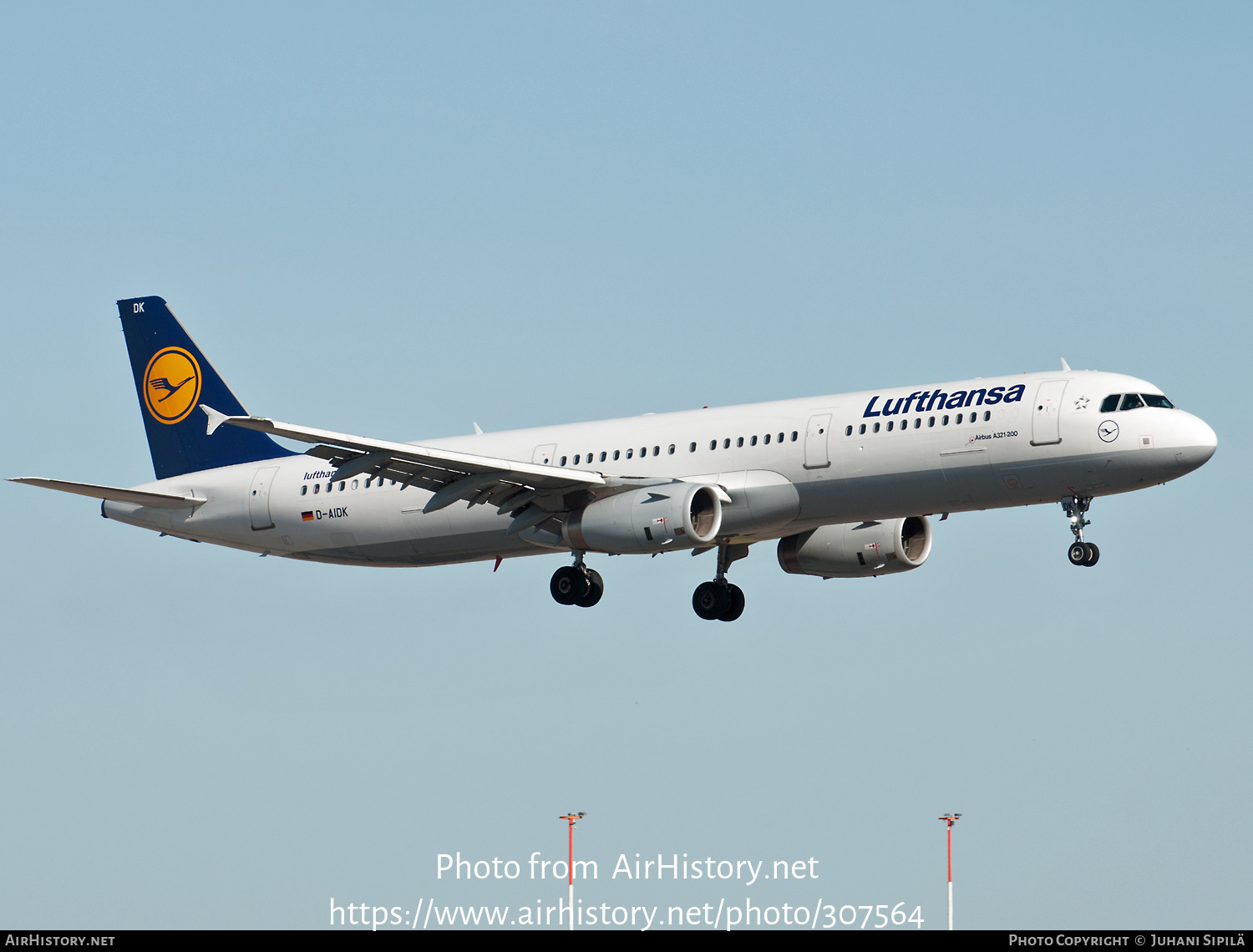 Aircraft Photo of D-AIDK | Airbus A321-231 | Lufthansa | AirHistory.net #307564