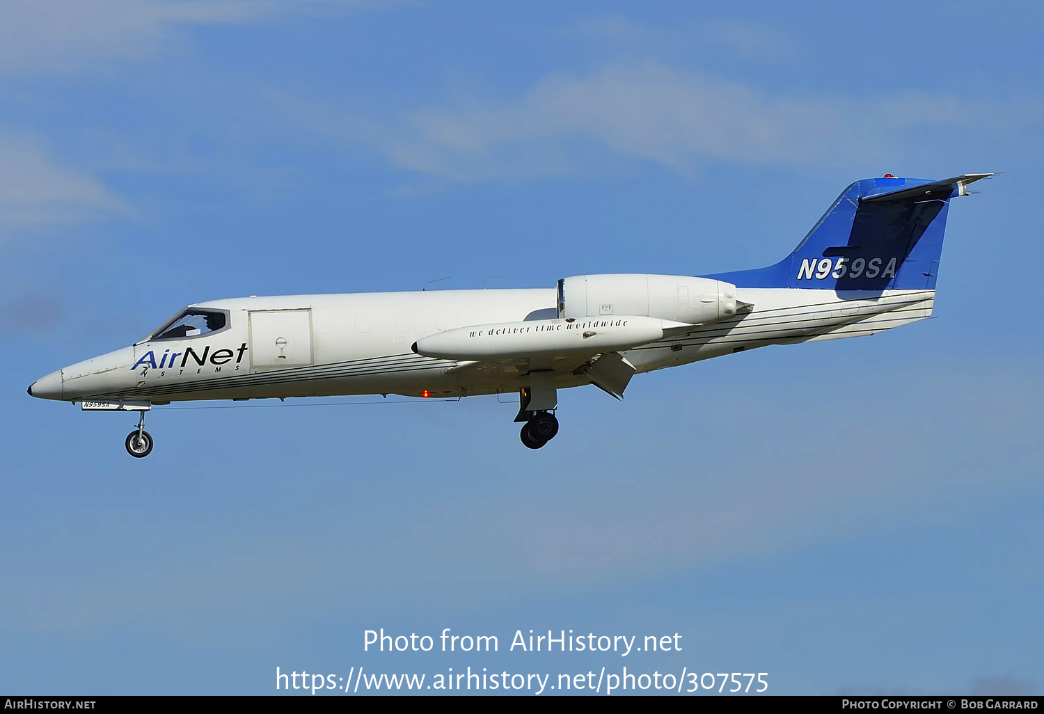 Aircraft Photo of N959SA | Gates Learjet 35A | AirNet Systems | AirHistory.net #307575